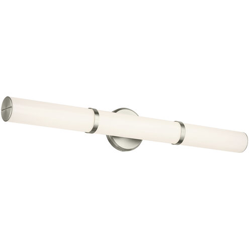 Rosh LED 32 inch Brushed Nickel Bath Bar Wall Light, Large