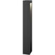 Independence 12 AC/DC 5 watt Textured Black Aimed Bollard in 3000K