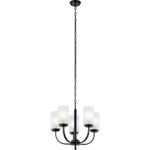 Kennewick 5 Light 18.5 inch Black Chandelier Ceiling Light