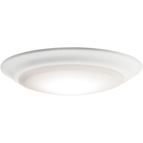Independence White Downlight in Single, 4000K, White Polycarbonate