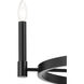 Tolani 4 Light Black Chandelier Ceiling Light