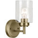 Winslow 1 Light 4.75 inch Natural Brass Wall Sconce Wall Light