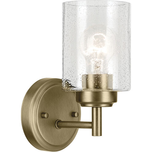 Winslow 1 Light 4.75 inch Natural Brass Wall Sconce Wall Light