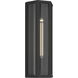 Berens 1 Light 20 inch Textured Black Outdoor Wall Light