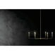 Alvaro 6 Light Champagne Bronze Chandelier Ceiling Light, 1 Tier Medium