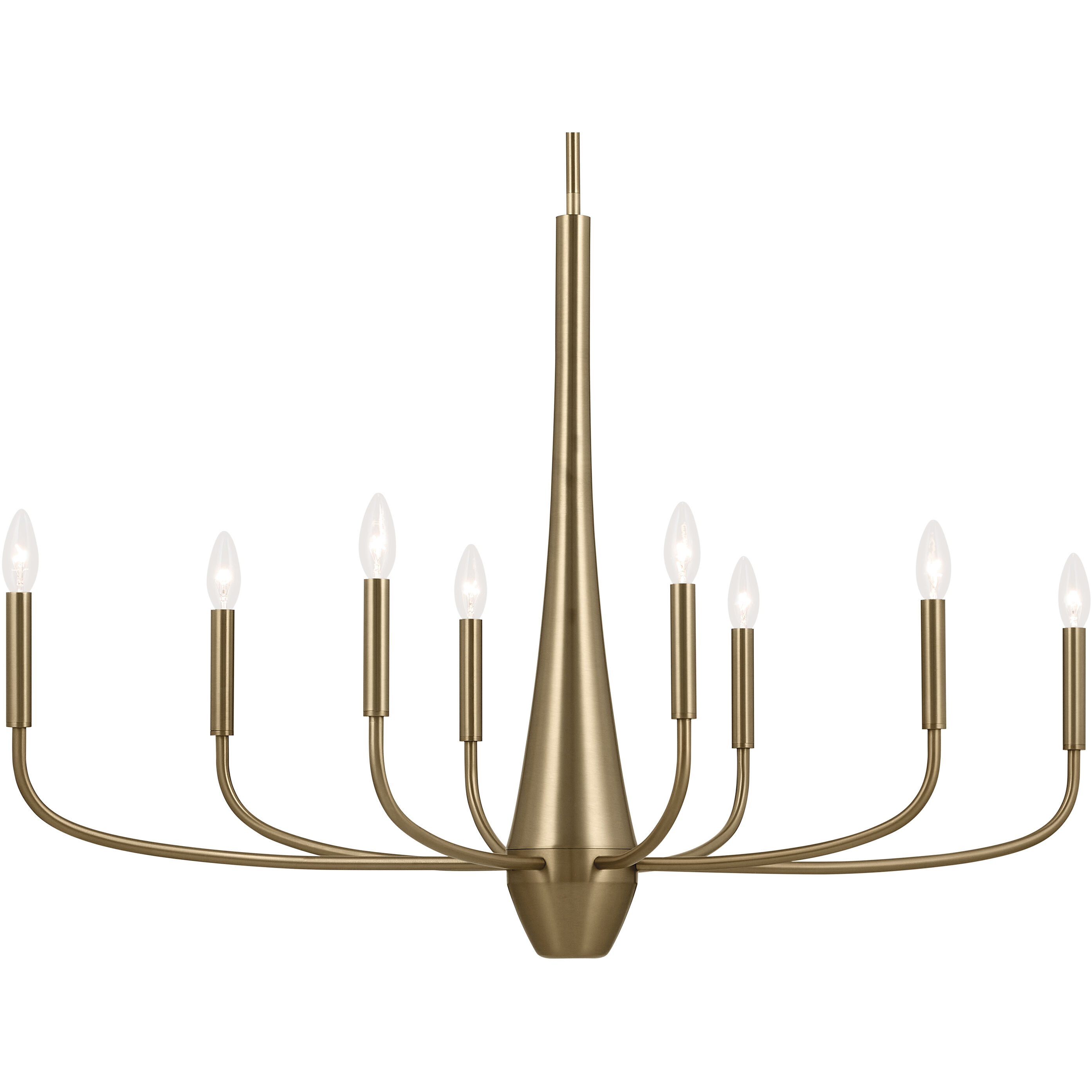 Kichler 52528CPZ Deela LED 18.5 inch Champagne Bronze Oval