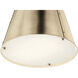 Etcher 1 Light Champagne Bronze Pendant Ceiling Light
