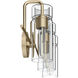 Niccol 3 Light 24 inch Champagne Bronze Vanity Light Wall Light