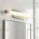 Independence LED 26 inch Brushed Nickel Linear Bath Large Wall Light, Large