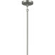 Erzo 10 Light Satin Nickel Chandelier Ceiling Light, Large