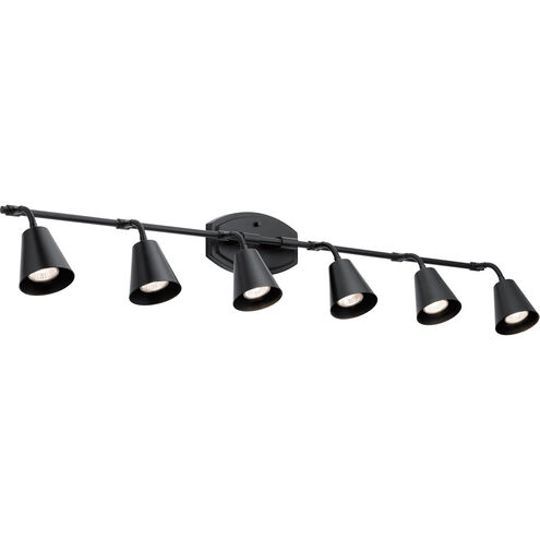 Sylvia 6 Light 120 Black Rail Light Ceiling Light