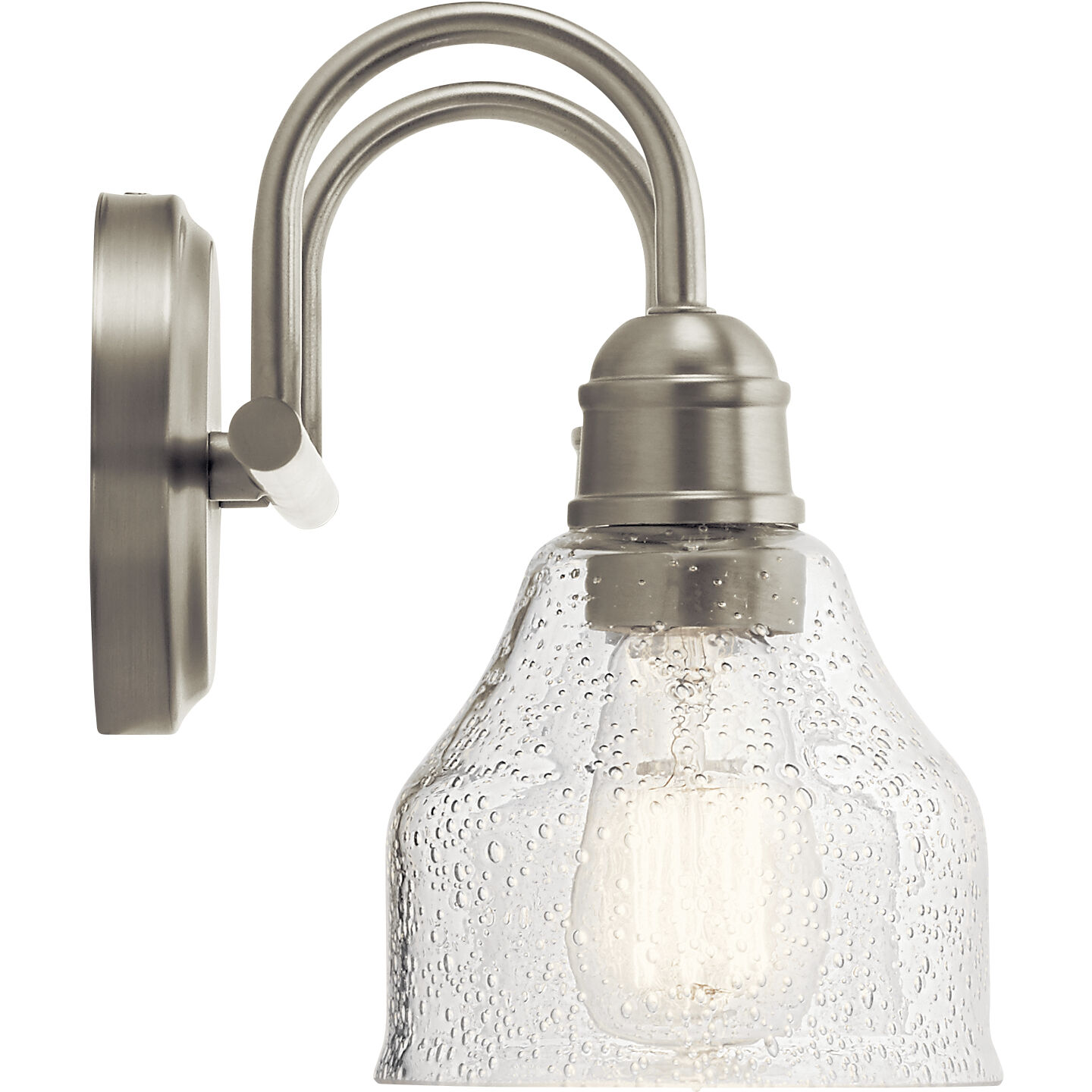 Avery 2 Light 15 inch Brushed Nickel Wall Mt Bath 2 Arm Wall Light