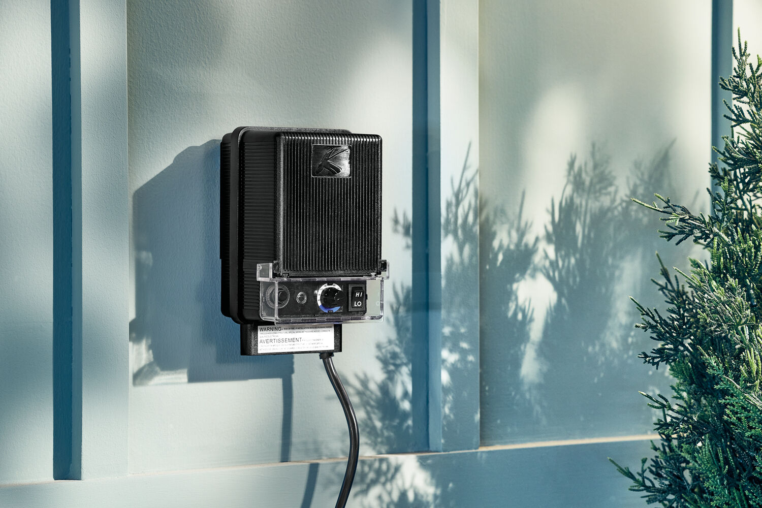 Kichler 15E60BK Transformer Standard Series 120 Black Material Not Painted Landscape 12V Transformer