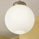Andorra 1 Light Champagne Bronze Pendant Ceiling Light