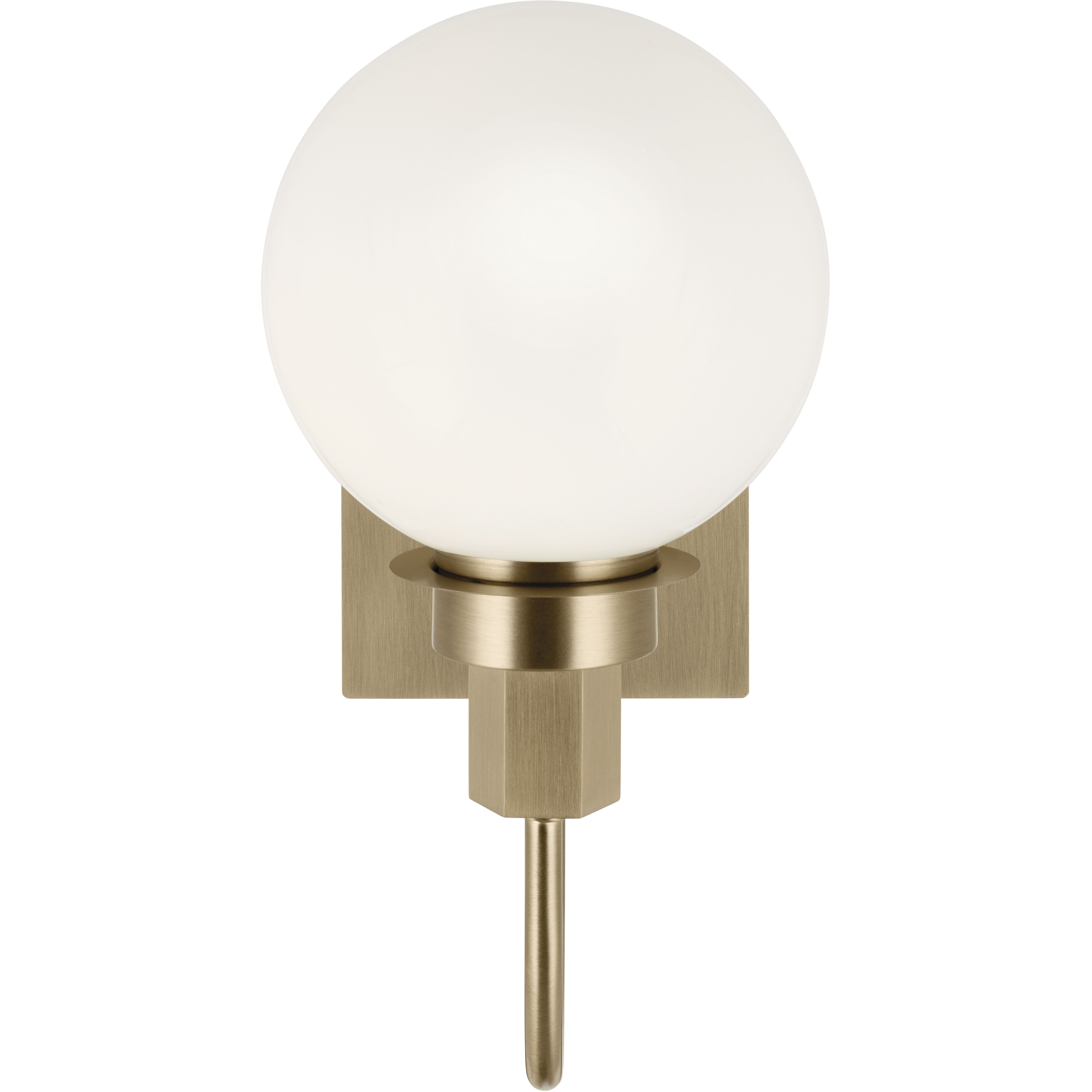 Hex LED 5.75 inch Champagne Bronze Wall Sconce Wall Light