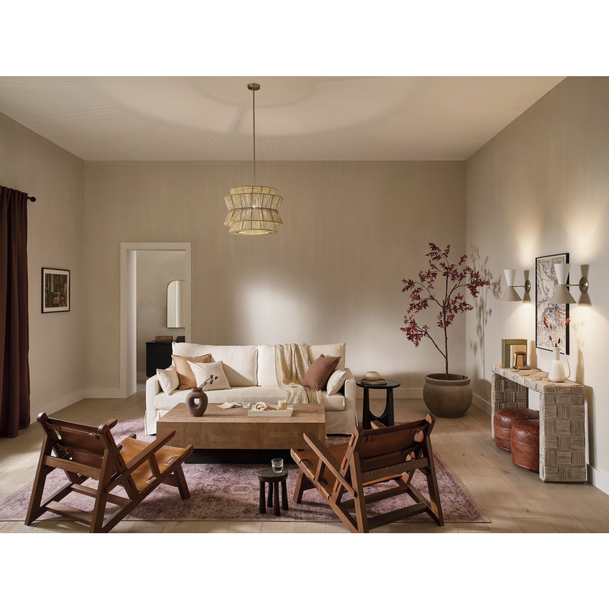 Ophira 1 Light Champagne Bronze Pendant Ceiling Light