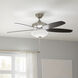 Renew Select 52 inch Brushed Stainless Steel with Silver Blades Ceiling Fan