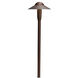 Independence 12 3.00 watt Textured Architectural Bronze Landscape 12V LED Path/Spread in 3000K