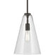 Everly 1 Light Olde Bronze Pendant Ceiling Light
