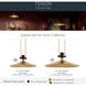 Tenon LED Lacquered Brass Pendant Ceiling Light