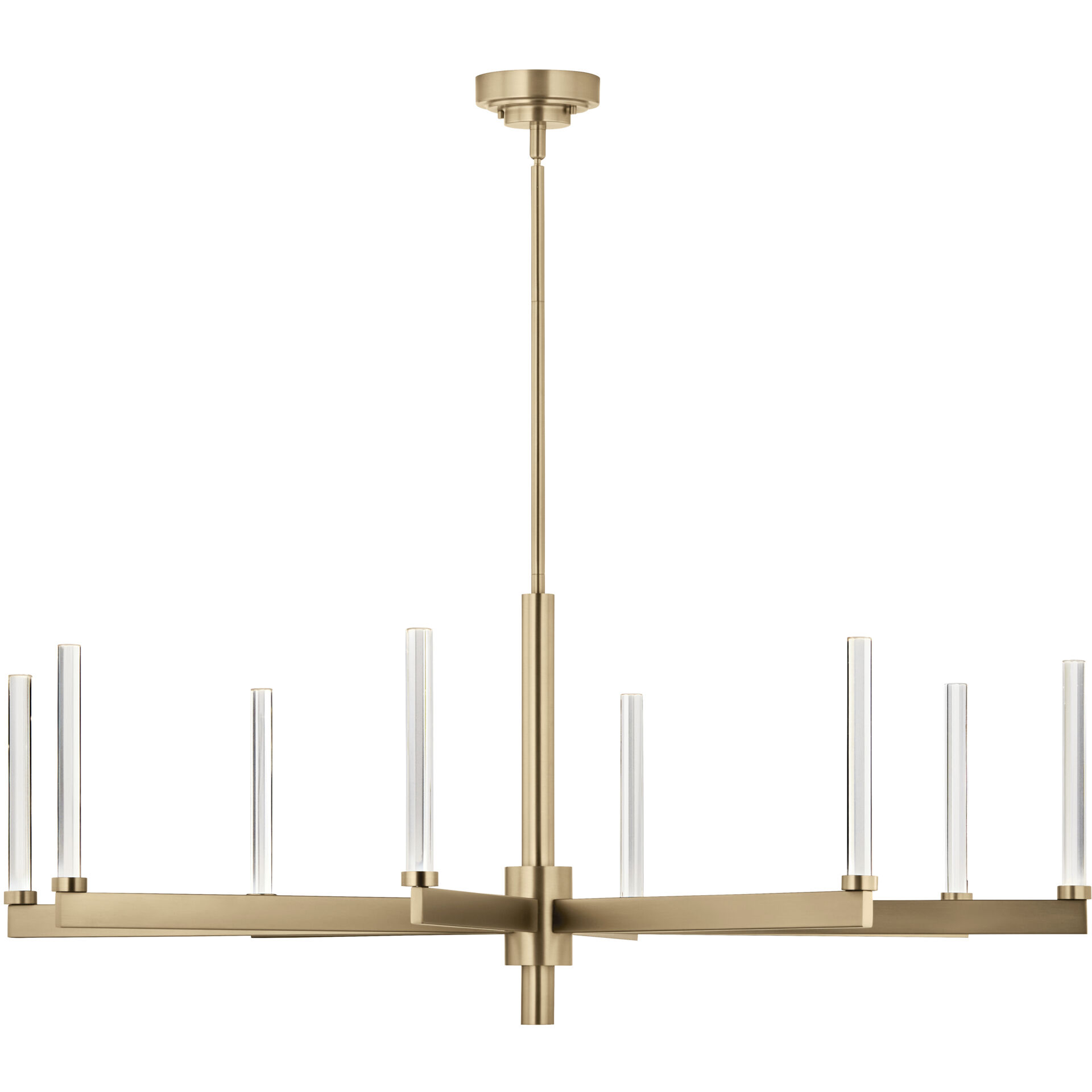 口豪奢 Kichler 52668CPZ Chandelier Bronze Champagne LED Sycara トップス