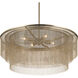 Khaite 4 Light Champagne Bronze Chandelier Ceiling Light