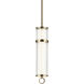 Riven LED Champagne Bronze Mini Pendant Ceiling Light