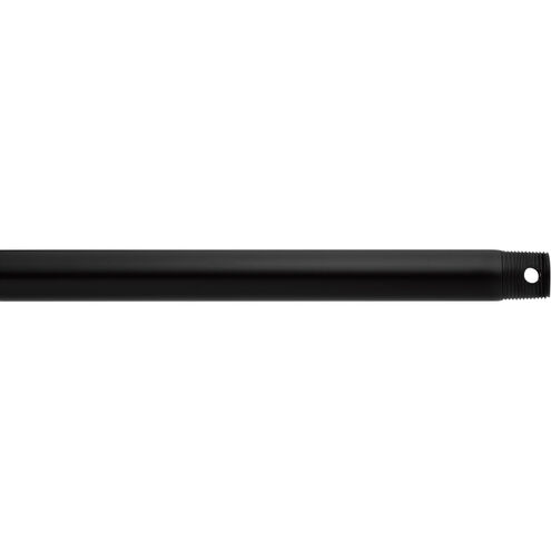 Independence Satin Black Fan Down Rod, 12 inch