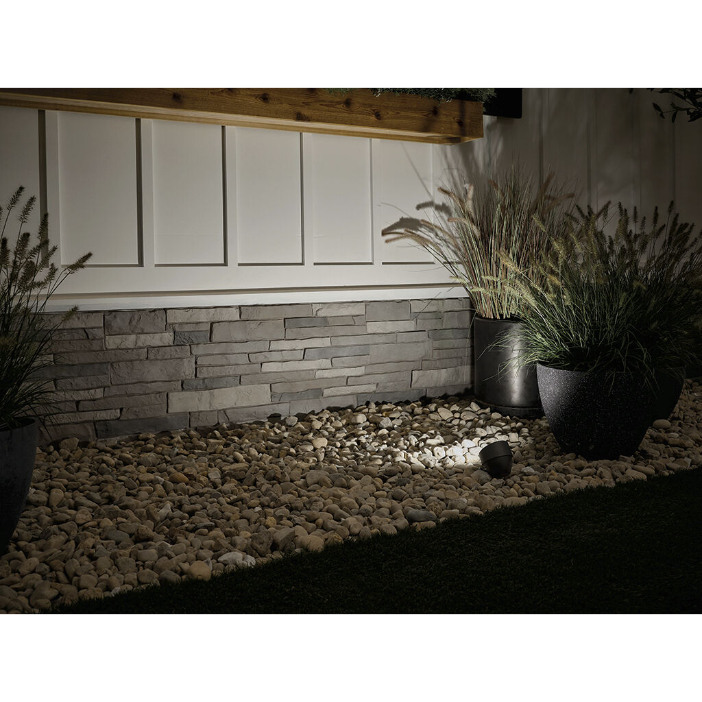 Landscape LED Kit 12 10.00 watt Black Textured Landscape 12V Wall Wash