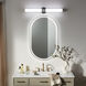 Sashi LED 32 inch Black Bath Bar Wall Light, Large
