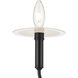 Eadie 6 Light 6 inch Black Chandelier Ceiling Light