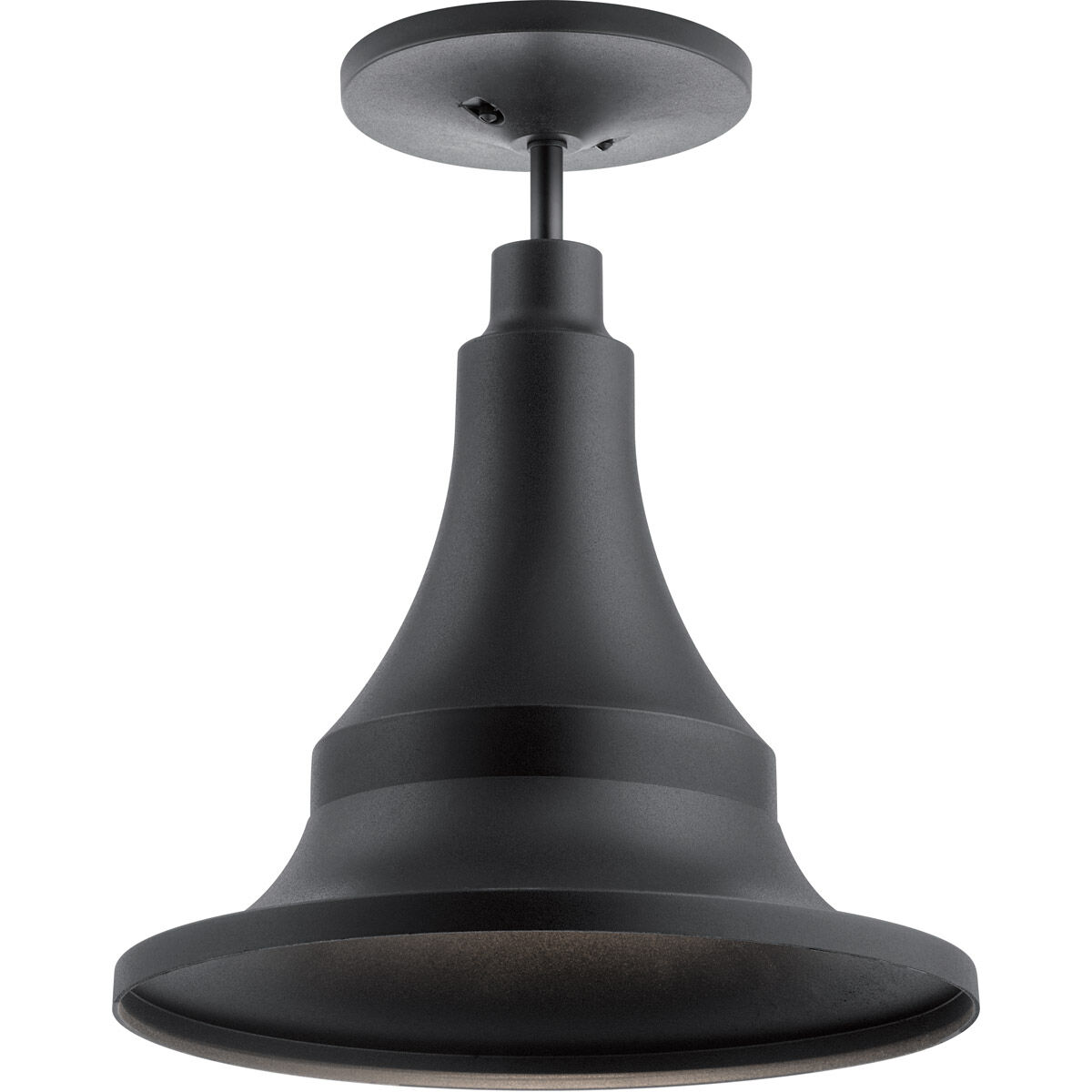 Hampshire 1 Light 16 inch Textured Black Outdoor Hanging Pendant