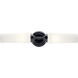 Truby 2 Light 20.75 inch Black Bath Vanity Light Wall Light