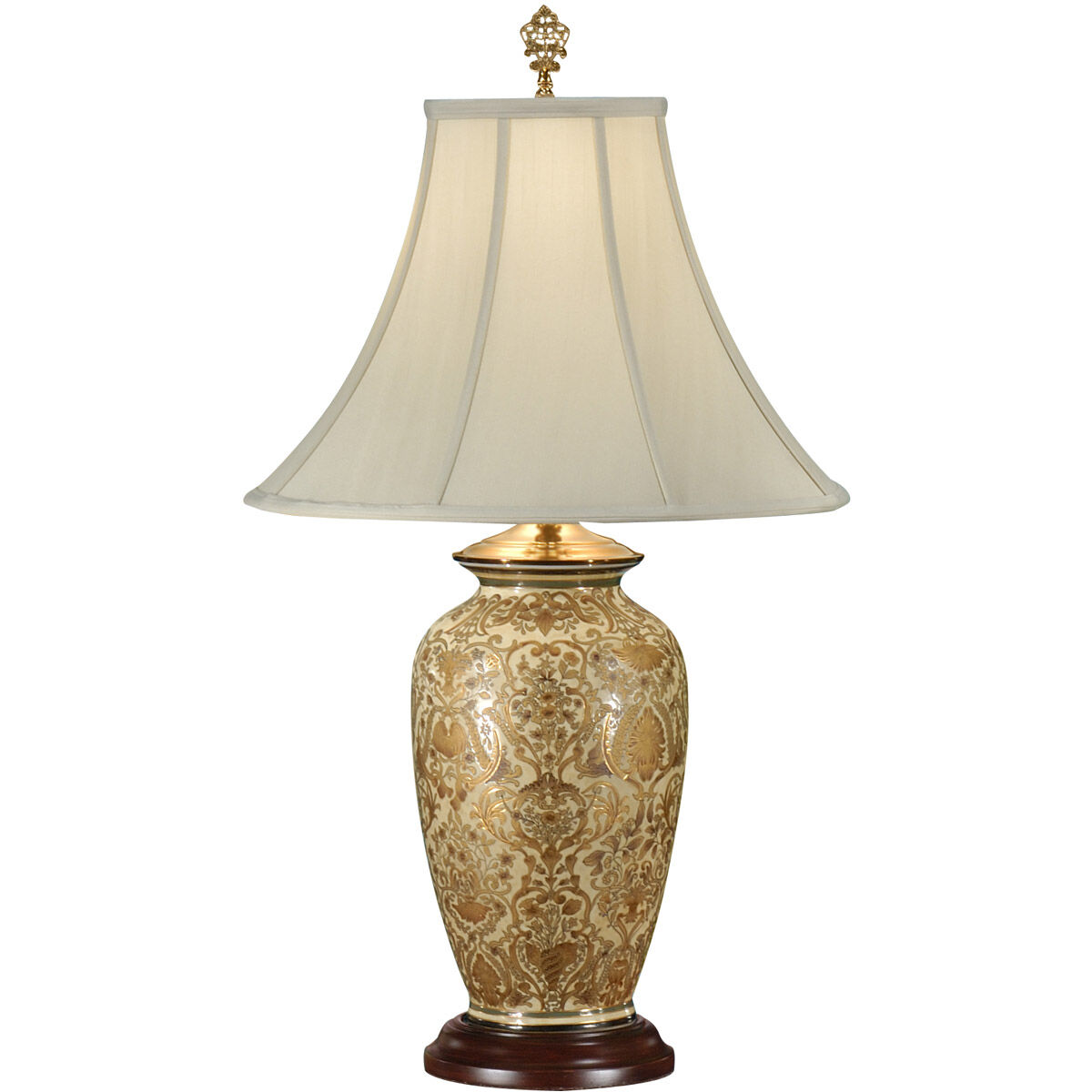 Wildwood 31 inch 100 watt Hand Painted Table Lamp Portable Light