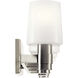 Adani 4 Light 30 inch Brushed Nickel Bath Bracket Wall Light, 4 Arm
