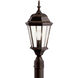 Madison 1 Light 22 inch Tannery Bronze Outdoor Post Lantern