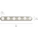Independence 6 Light 36 inch Brushed Nickel Bath Strip Wall Light