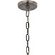 Etcher 1 Light Classic Pewter Pendant Ceiling Light