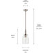 Madden 1 Light Brushed Nickel Mini Pendant Ceiling Light