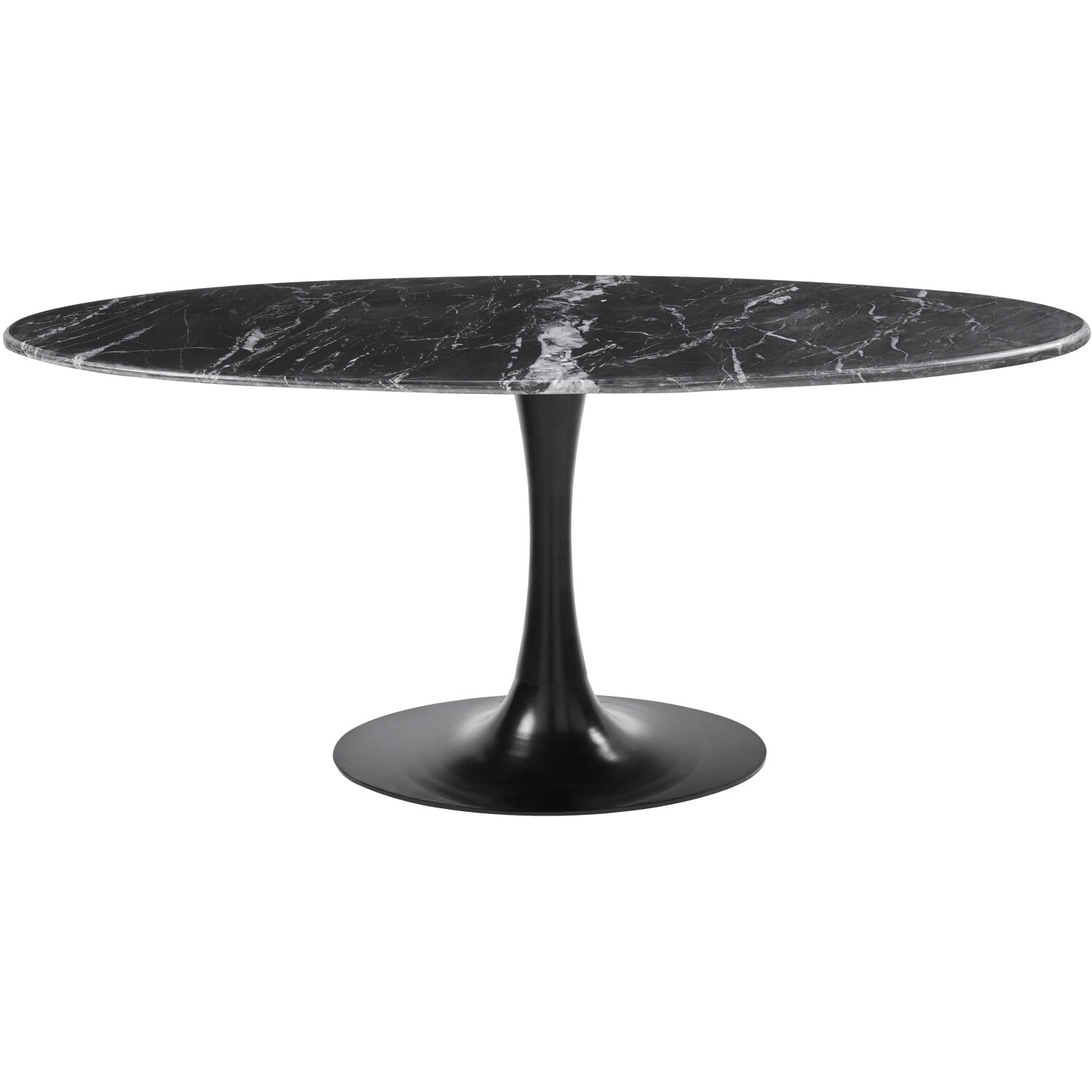 Anatalia 72 X 36 inch Black Dining Table