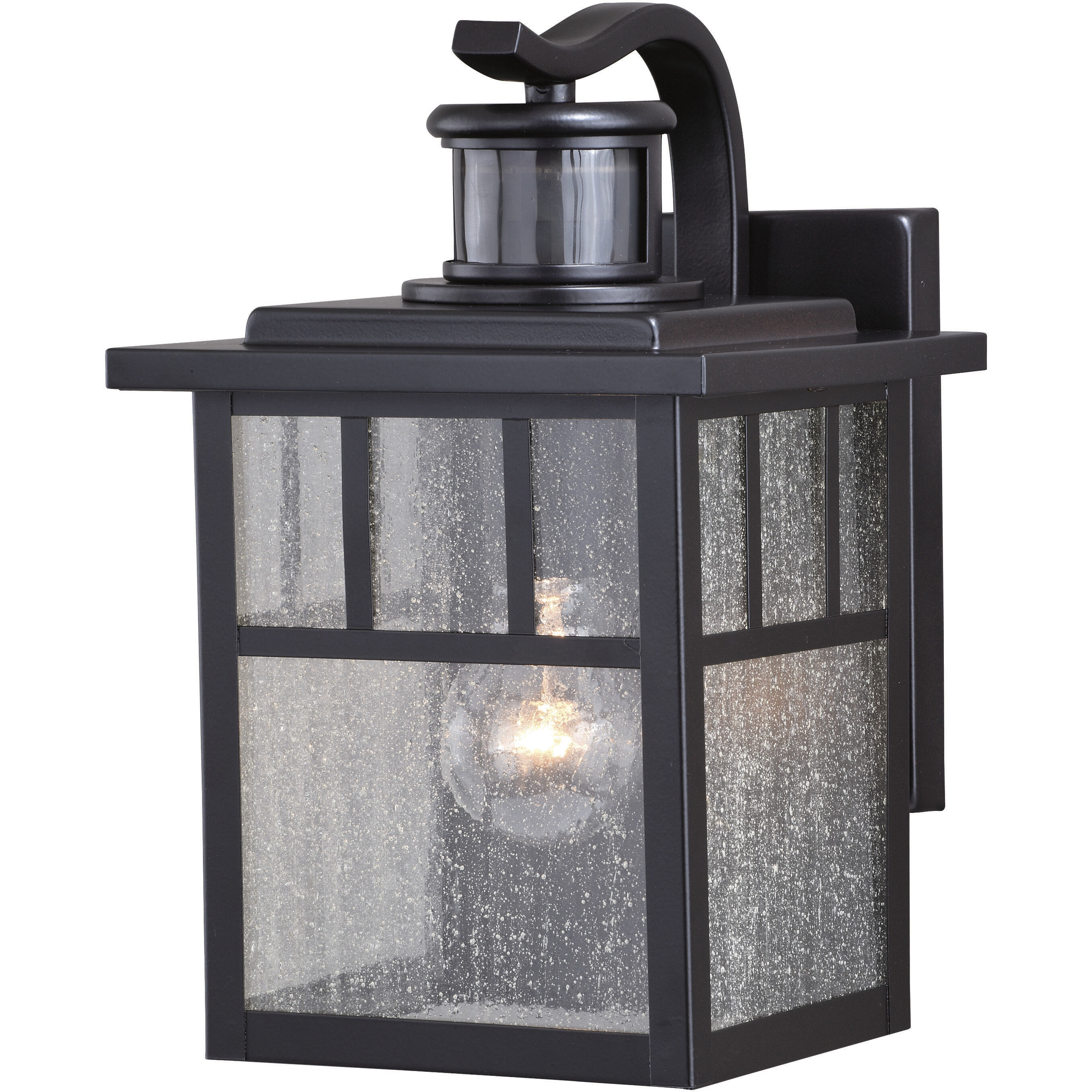 Mission Oil Burnished Bronze Outdoor Motion Sensor, Dualux