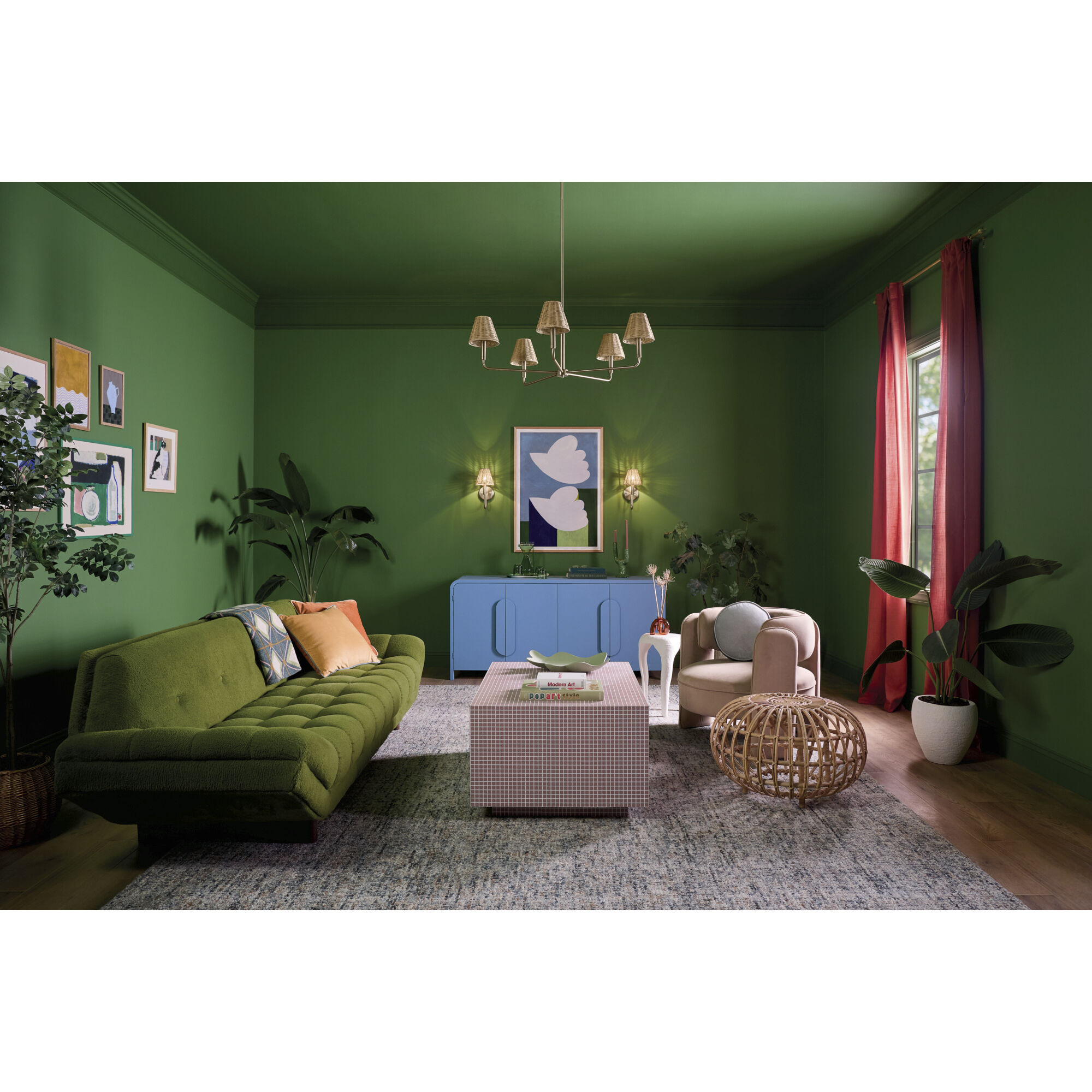 Bekah 5 Light Champagne Bronze Chandelier Ceiling Light