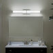 Independence LED 38 inch Brushed Nickel Linear Bath Large Wall Light, Large