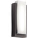Dahlia LED 19 inch Architectural Bronze Outdoor Wall, Medium
