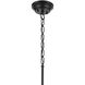 Marsailli 1 Light Black Pendant Ceiling Light, Large