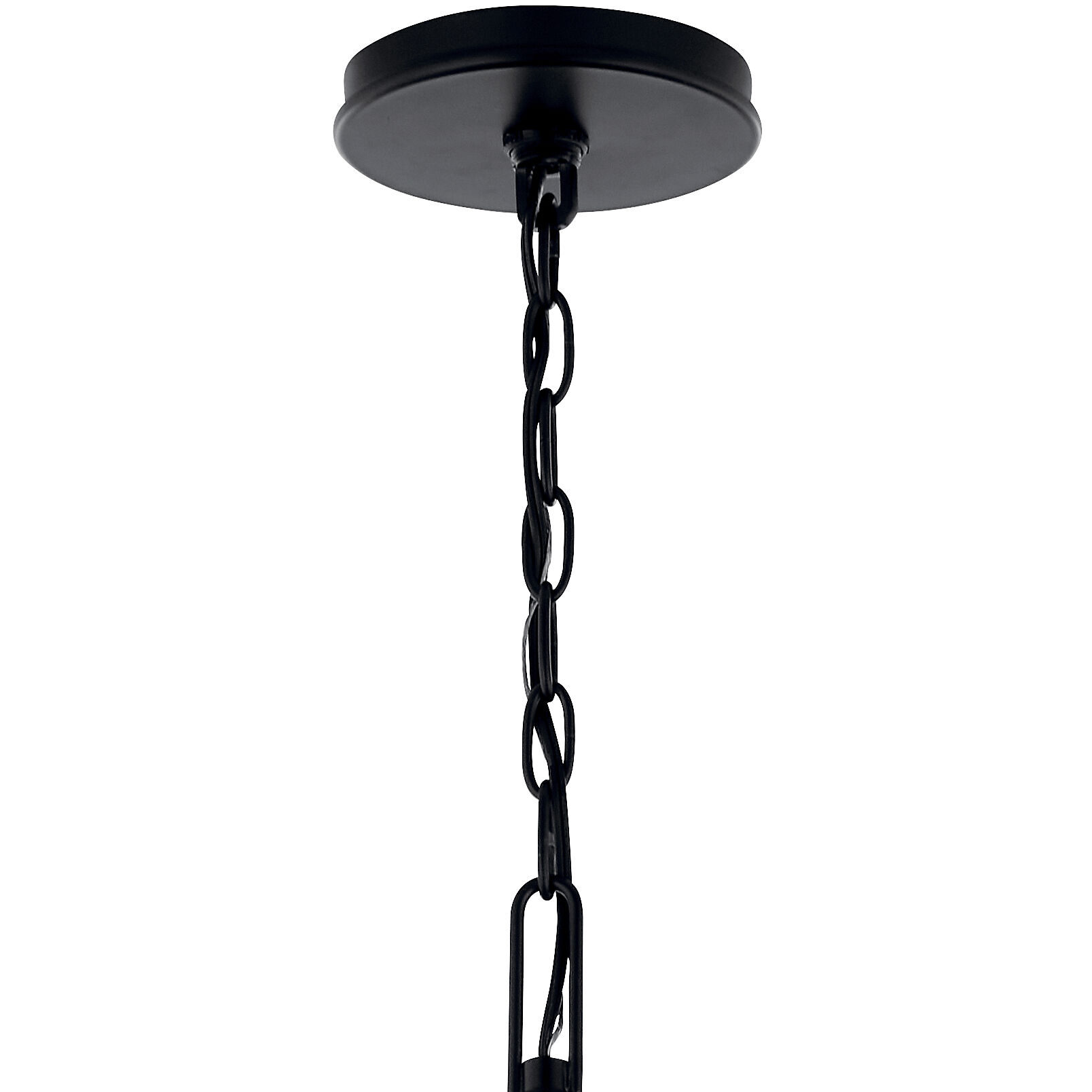 Malene 8 Light Black Chandelier Ceiling Light, 1 Tier Large