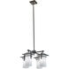 Caterham 4 Light 21 inch Olde Bronze Outdoor Chandelier