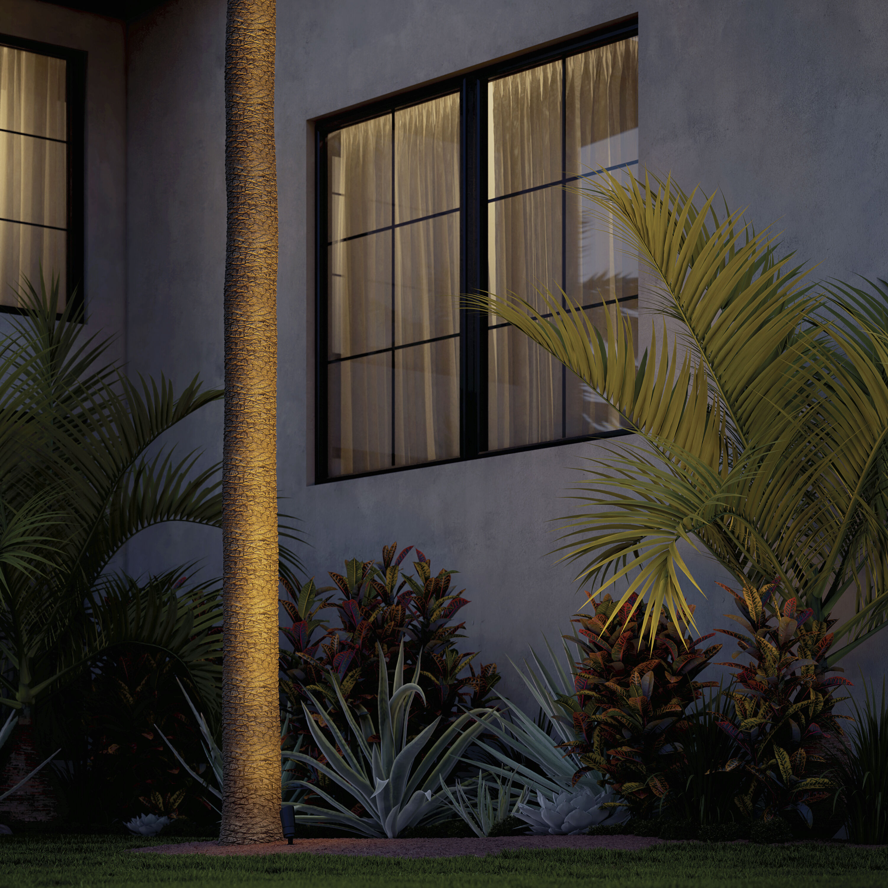 Integra 12 3.5 watt Textured Black Accent Light