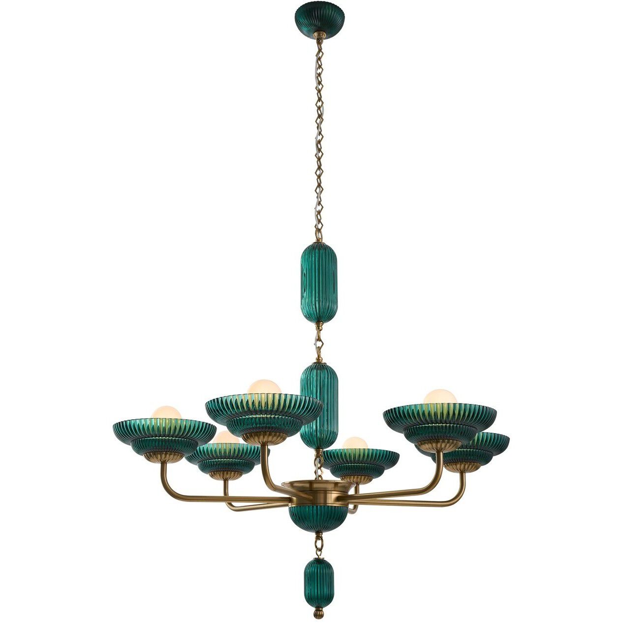 Verde 6 Light 40.00 inch Chandelier