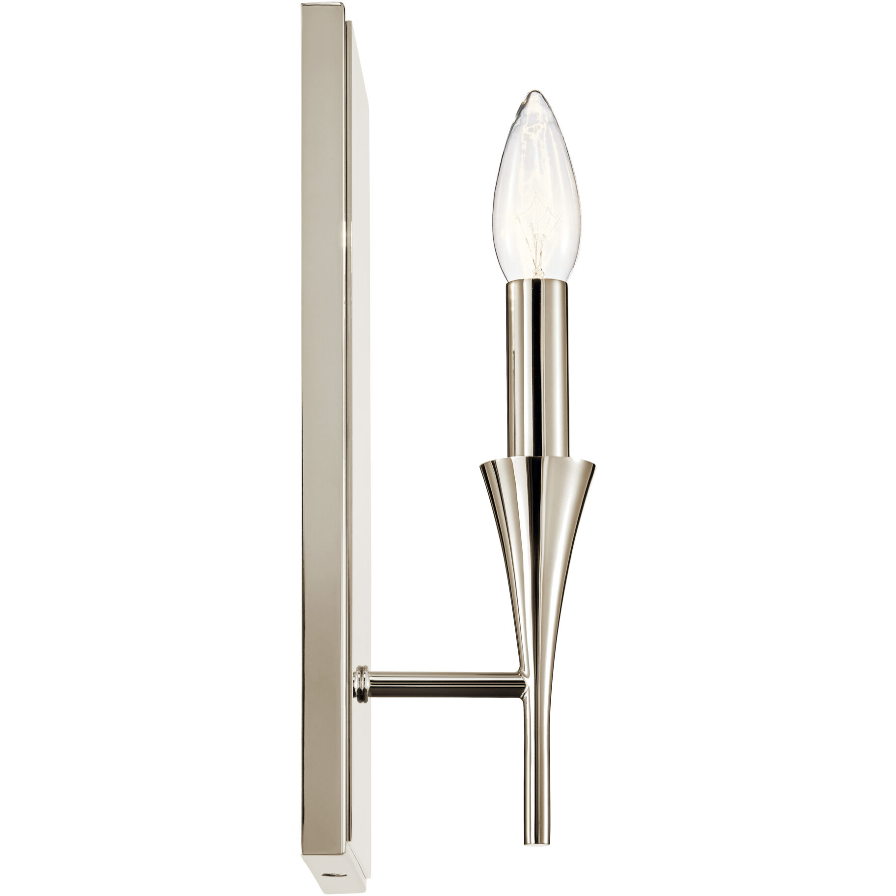 Alvaro 1 Light 5 inch Polished Nickel Wall Sconce Wall Light